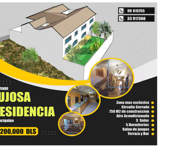 #117 - CASA DE HABITACION para Compra en Tegucigalpa - Distrito Central  - 1